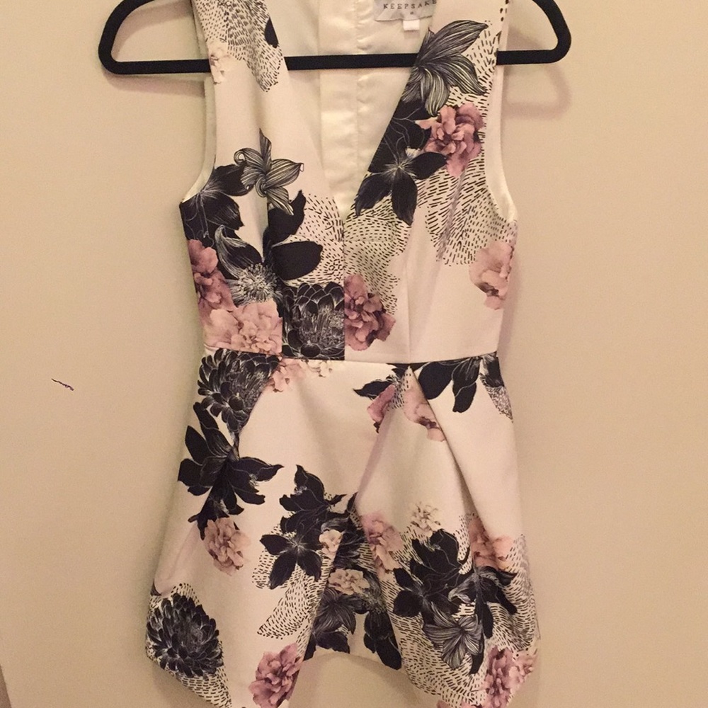 Gorgeous Keepsake floral dress